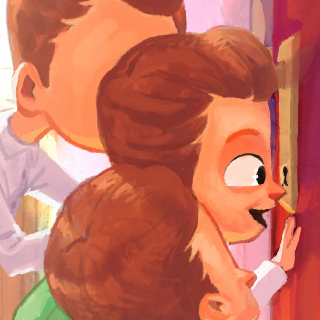 Keyhole Christmas Picture Book