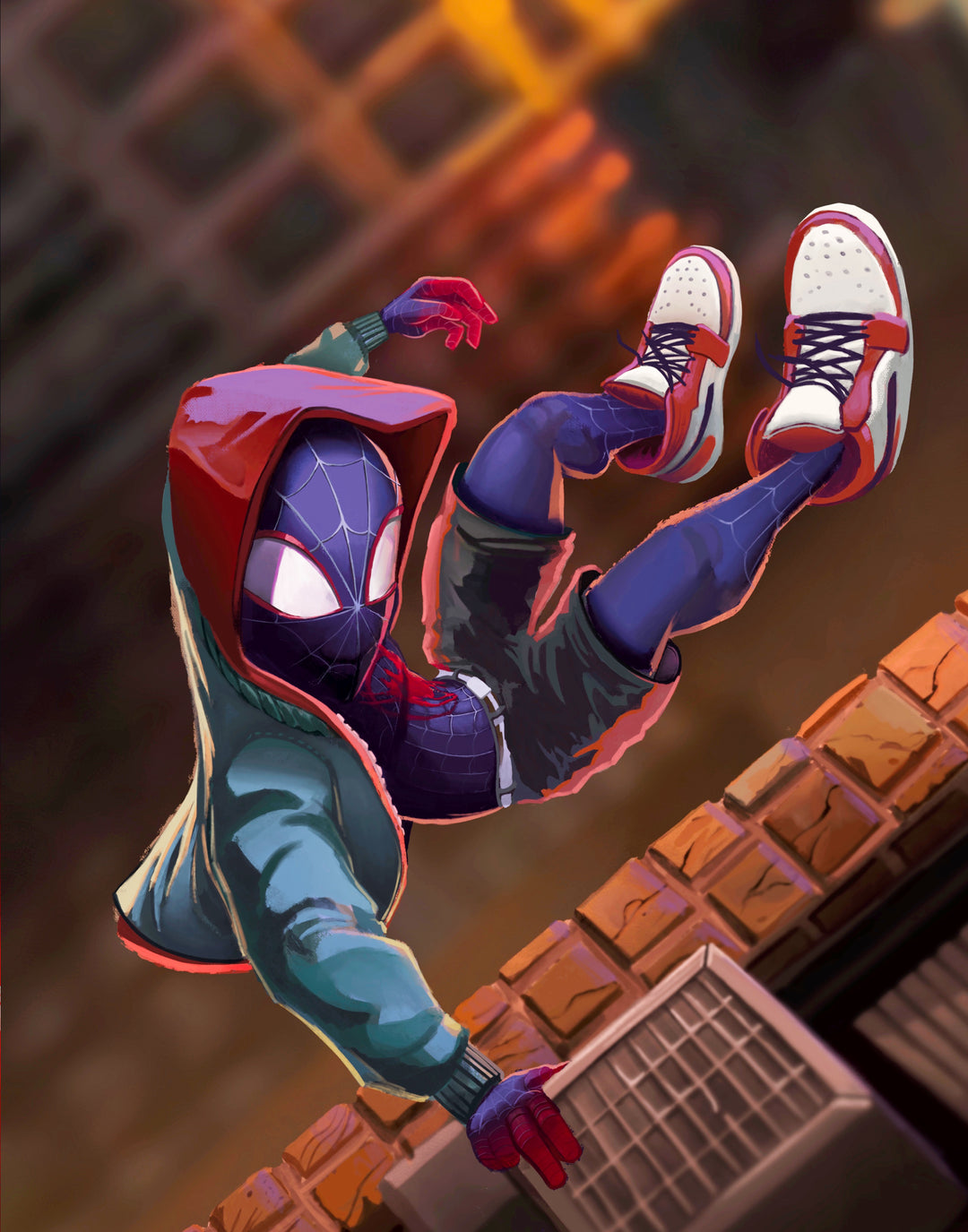 Cartoon Spider-man