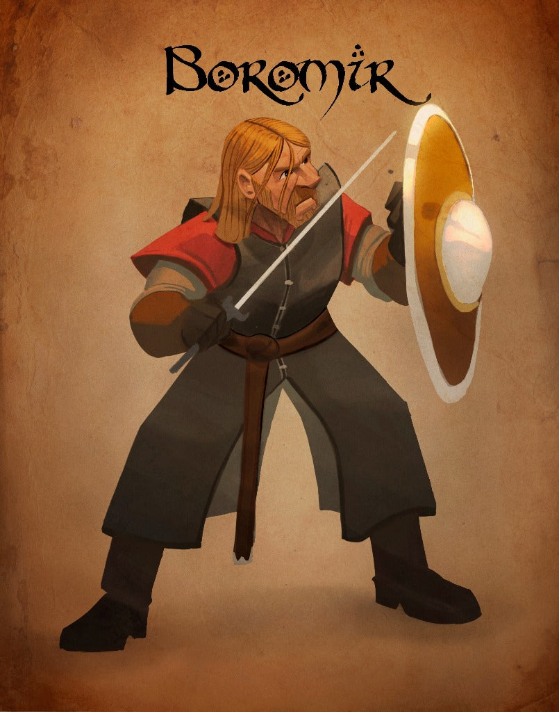 Lord of the Rings - Boromir - 11 x 14