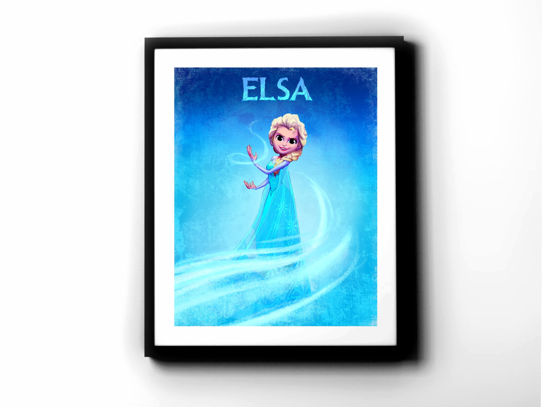 Frozen - Elsa Premium Art Print - 11 x 14