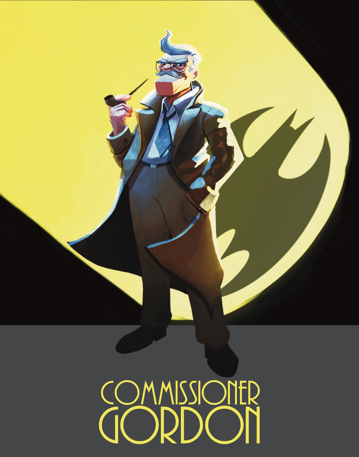 Batman: The Animated Series - Commissioner Gordon Premium Art Print - 11 x 14