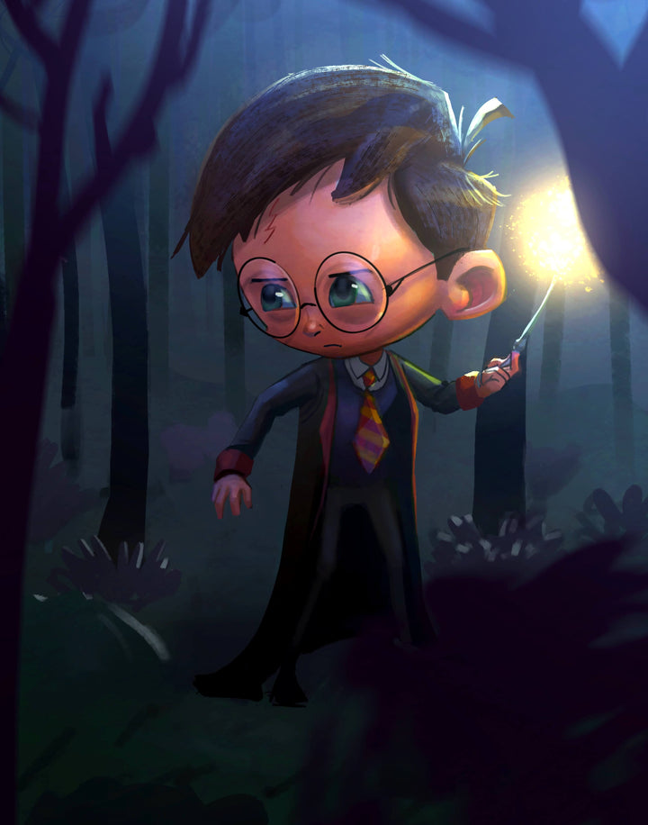 Halloween Collection - Harry Potter Lumos 11 x 14