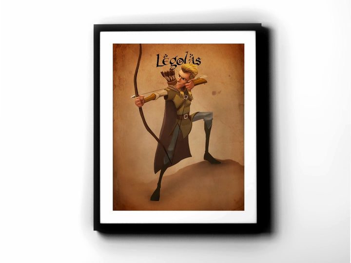 Lord of the Rings - Legolas - 11 x 14