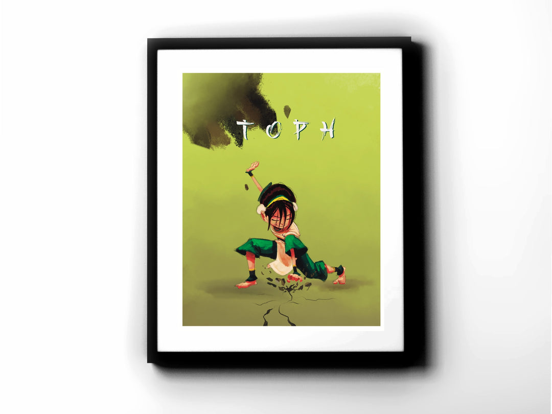 Avatar: The Last Airbender - Toph Premium Art Print - 11 x 14