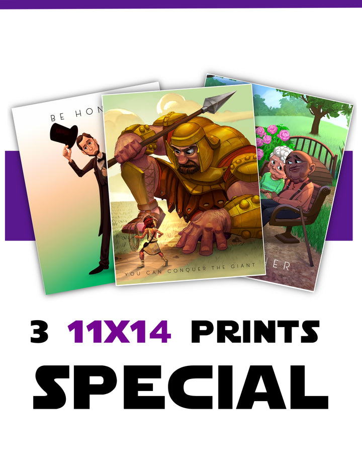 3 Prints for the price of 2